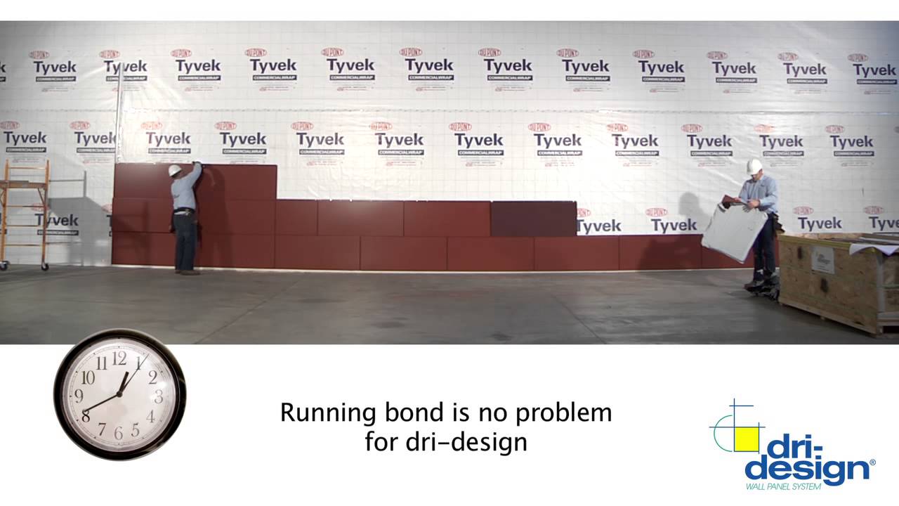 Dri-Design Wall Panels Install Fast