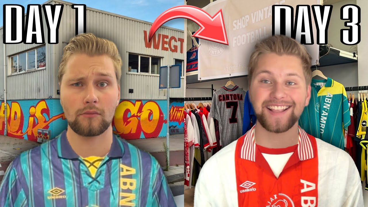 ОТПРАВЛЯЮСЬ ЗА ФУТБОЛЬНЫМИ МАЙКАМИ НА 3 ДНЯ В АМСТЕРДАМ!!