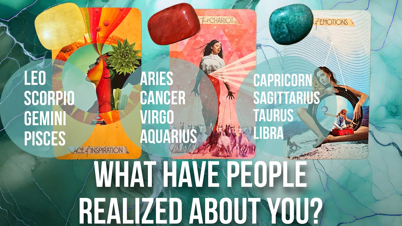 What people have realized about you? - Pick a Card Tarot Reading