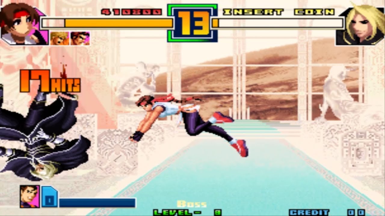 [마메] 킹오브2001 용호의 권 팀 (원코인) [MAME] KOF2001 Art Of Fighting Team (1Coin)