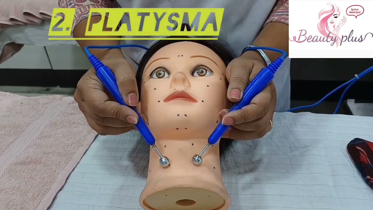 Facial Faradic Motor Points #beautychallenge #beautytips