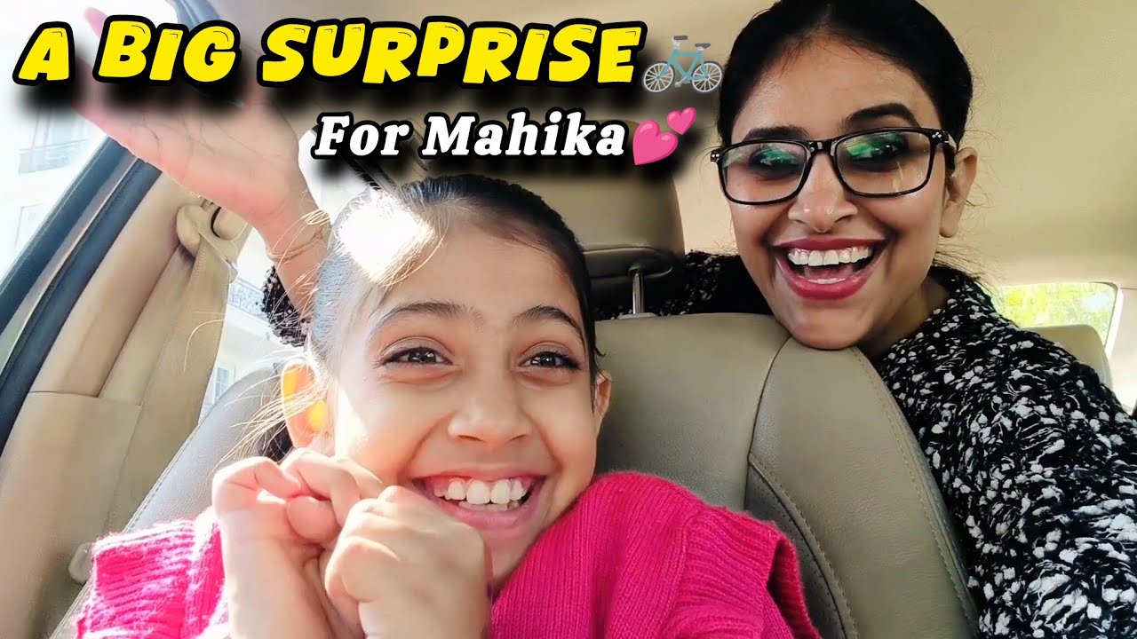 She Had No Idea About This 😱 | Big Surprise for Our Daughter Mahika❤️