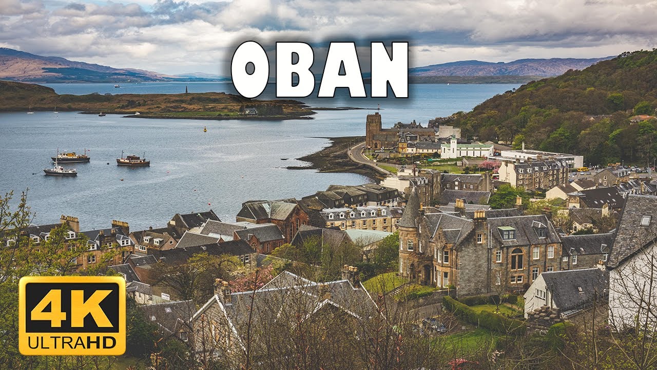 Oban, Scotland 🏴󠁧󠁢󠁳󠁣󠁴󠁿| 4K Drone Footage