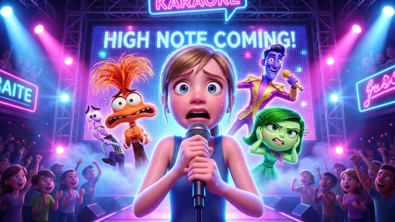 Inside Out 3: Riley's Voice Cracks In Front Of Everyone! 🎤💀 | Funny Inside Out Animation
