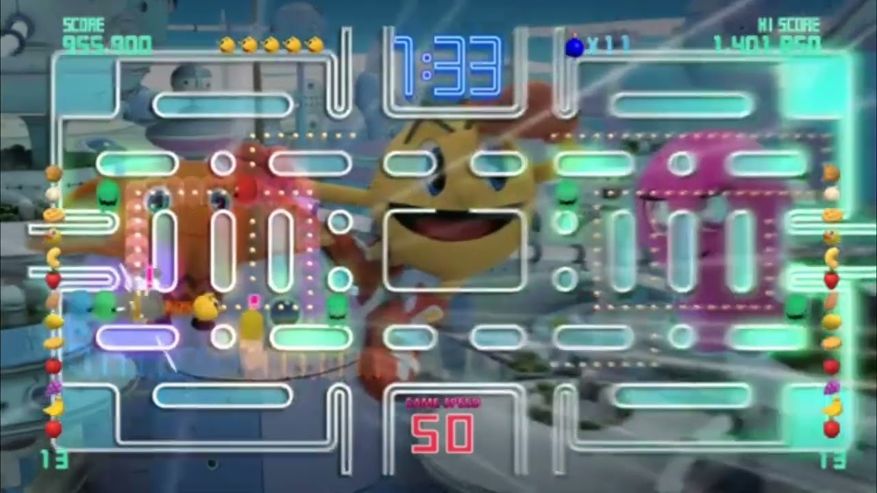 PAC-MAN CHAMPIONSHIP EDITION DX+ PC [Championship III / PAC IS BACK Skin ~ Score Attack / 5 Minutes]