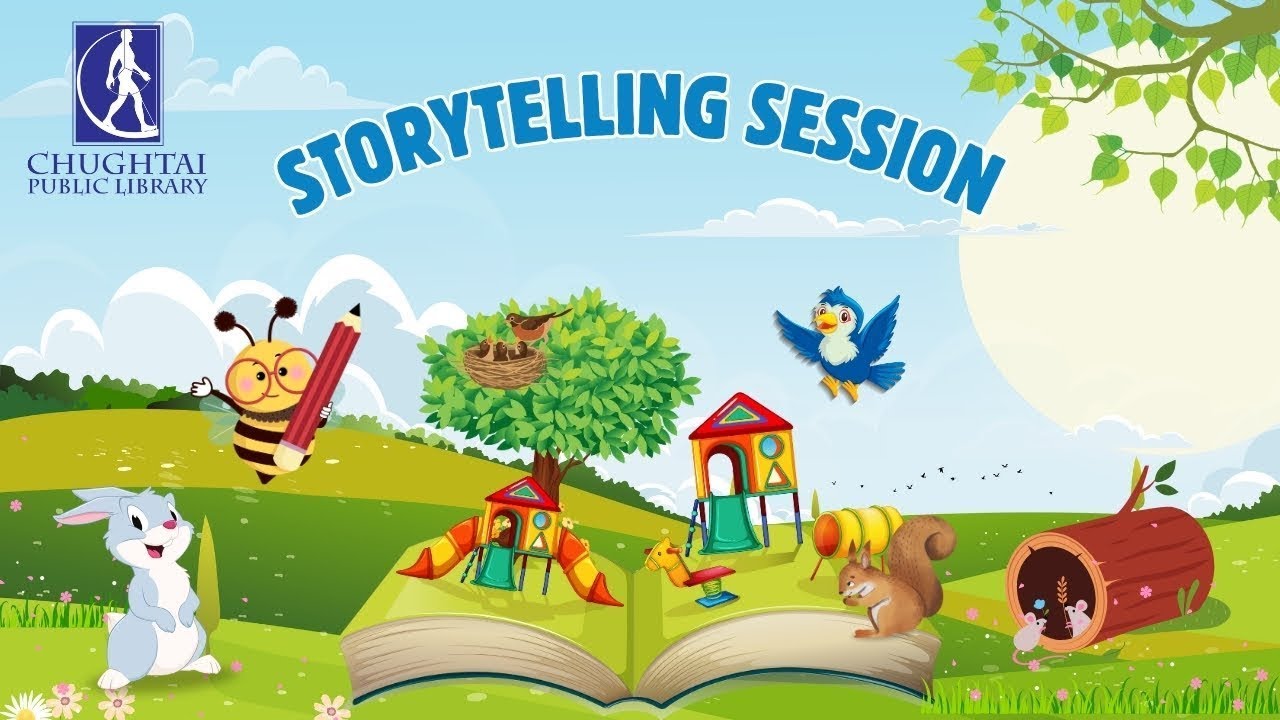 Kids Dive Into Stories! | Beautiful Storytelling Event at Chughtai Library!