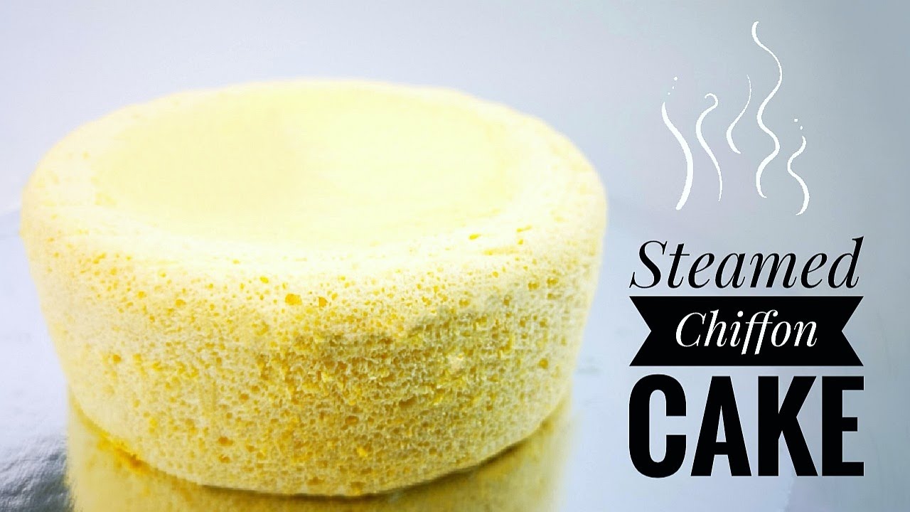 Steamed Chiffon Cake | Steam Cake | Steamed Sponge Cake | Chinese Steamed Cake| Bake and Toss