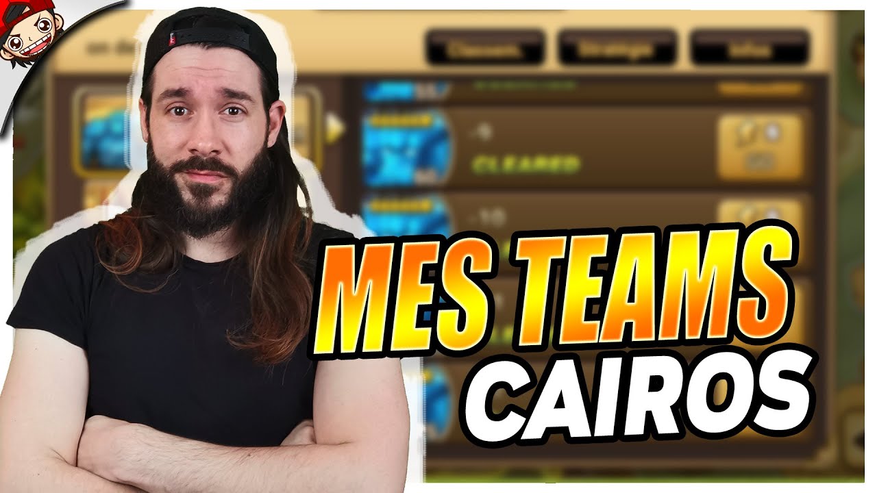 🔴 MES TEAMS CAIROS  + GAGNANT COACHING  !!! Summoners War