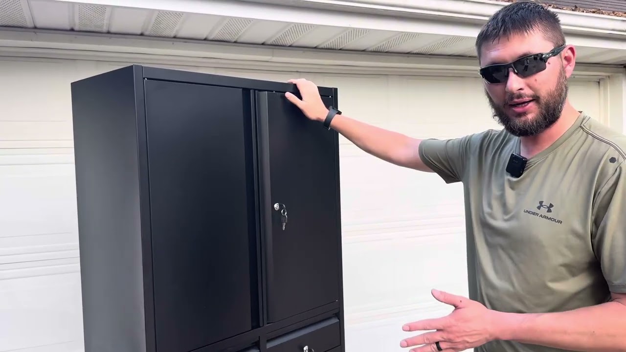 Garvee Metal Storage Cabinet