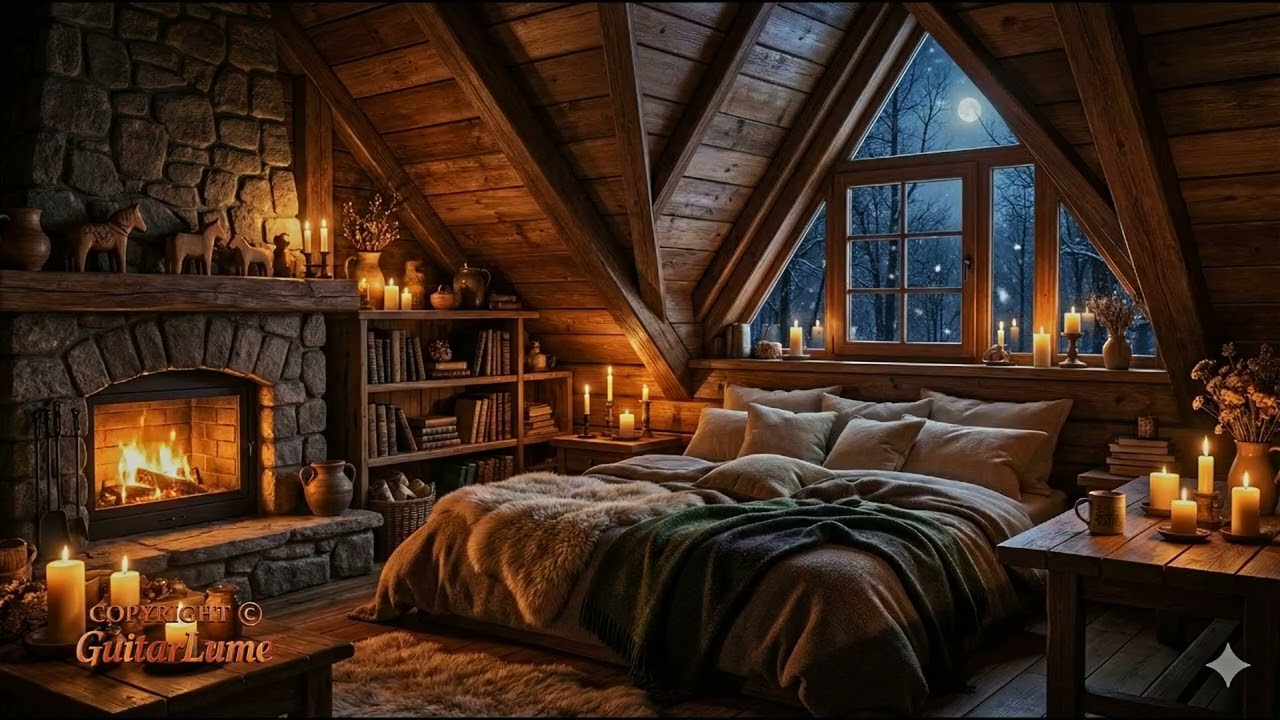 Deep Sleep Music | Slow Guitar for Calm Night Vibes