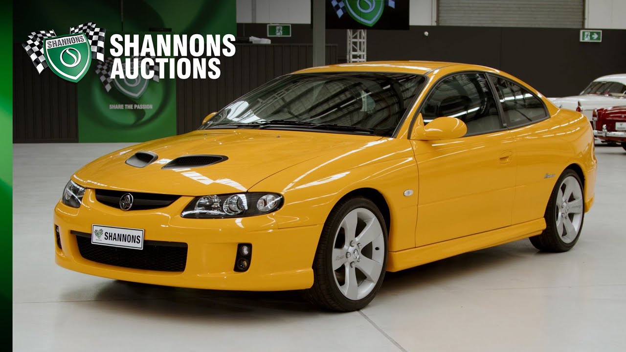 2005 Holden Monaro CV8Z Coupe - 2021 Shannons '40th Anniversary' Timed Online Auction