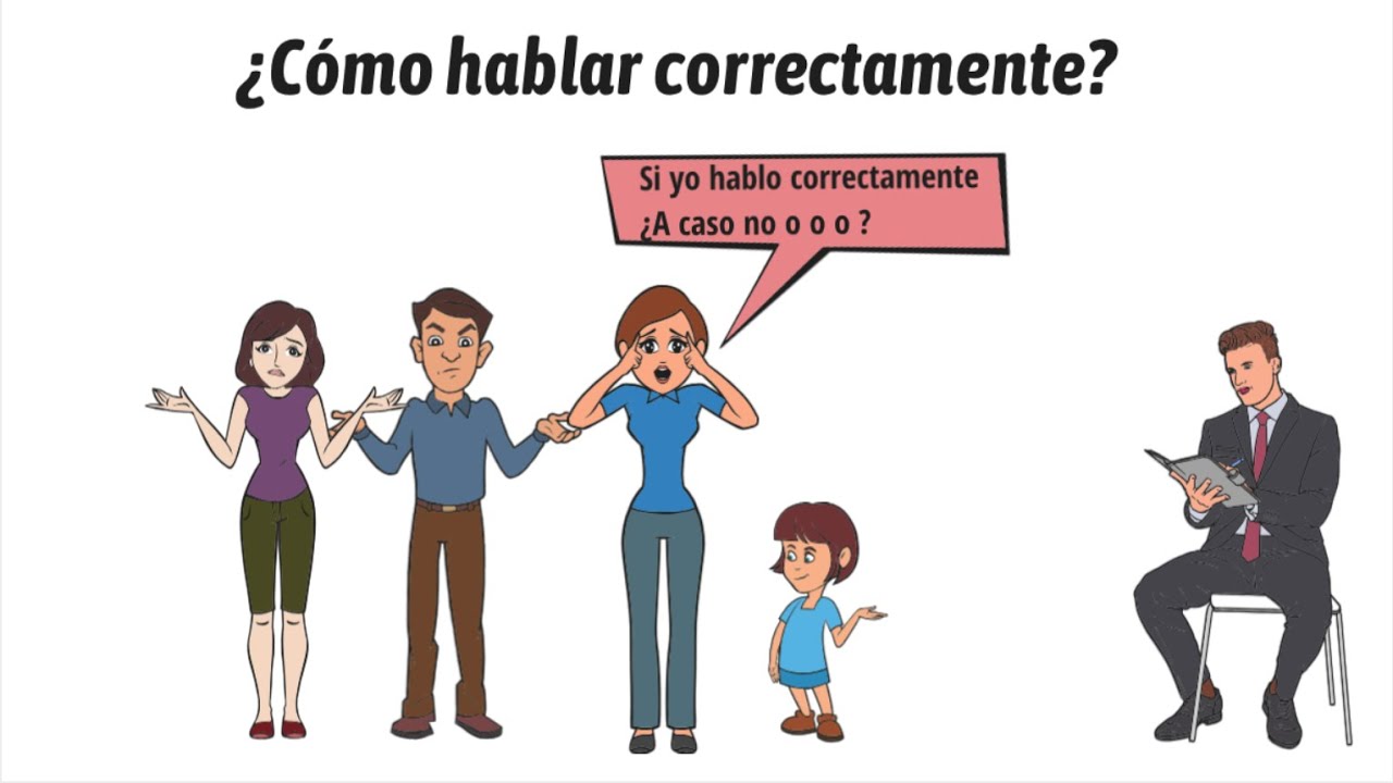 Cómo hablar correctamente