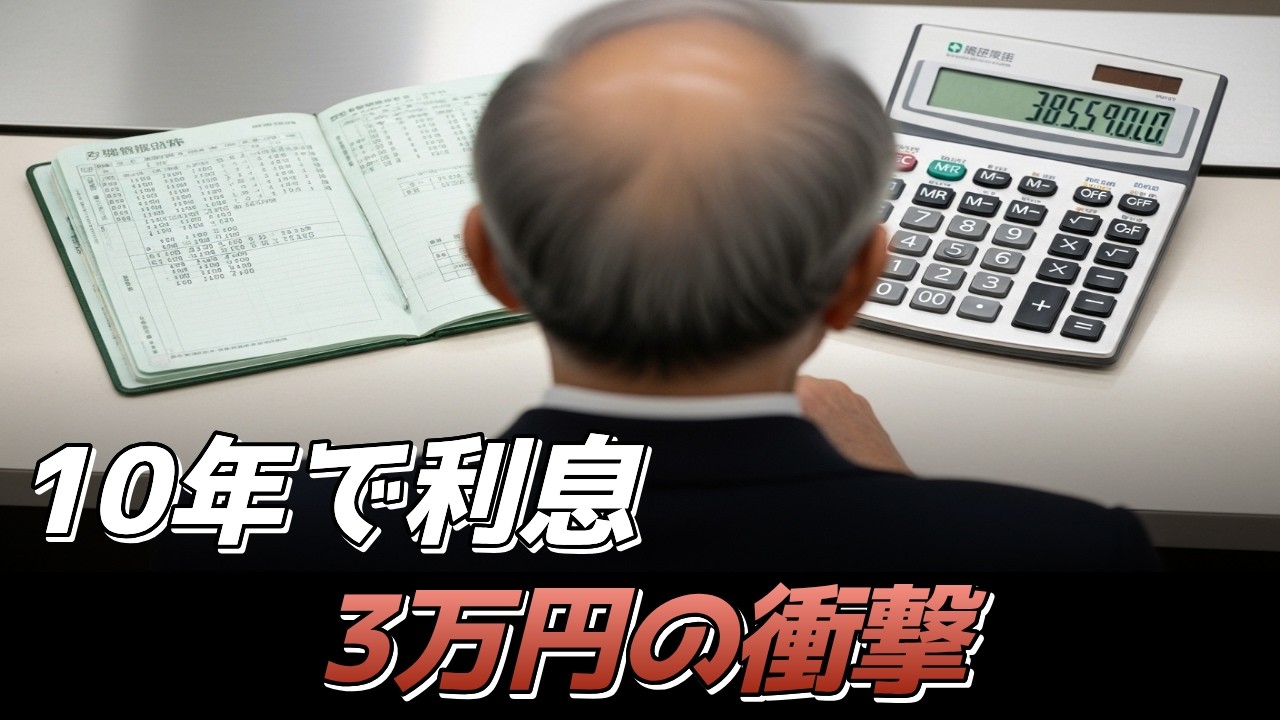 70歳の絶望】10年間の積立貯金、満期で受け取った利息はわずか「3万円」でした