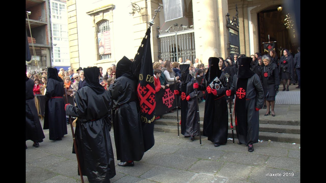 Procesión Santo Entierro Ferrol Abril 2019