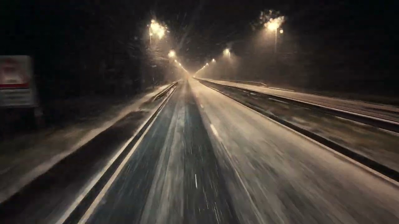 Pelas Estradas da Inglaterra sob Neve ⛄️ ❄️ 