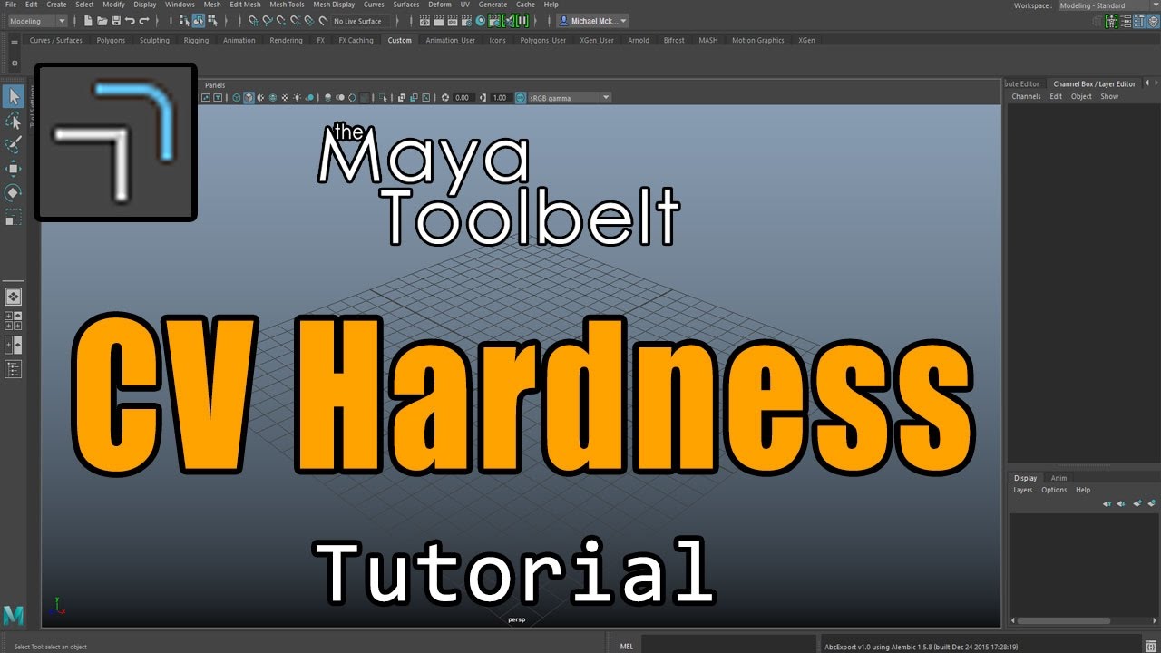 The Maya Toolbelt - CV Hardness