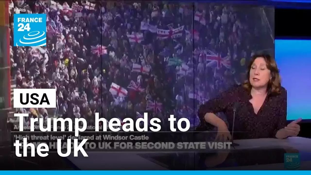 US President Donald Trump heads to the UK for a second state visit &bull; FRANCE 24 English