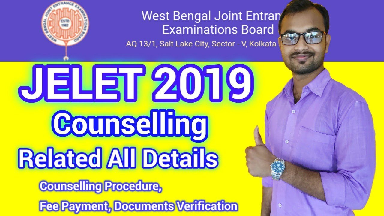 Jelet 2019 counselling procedure 🔛full details
