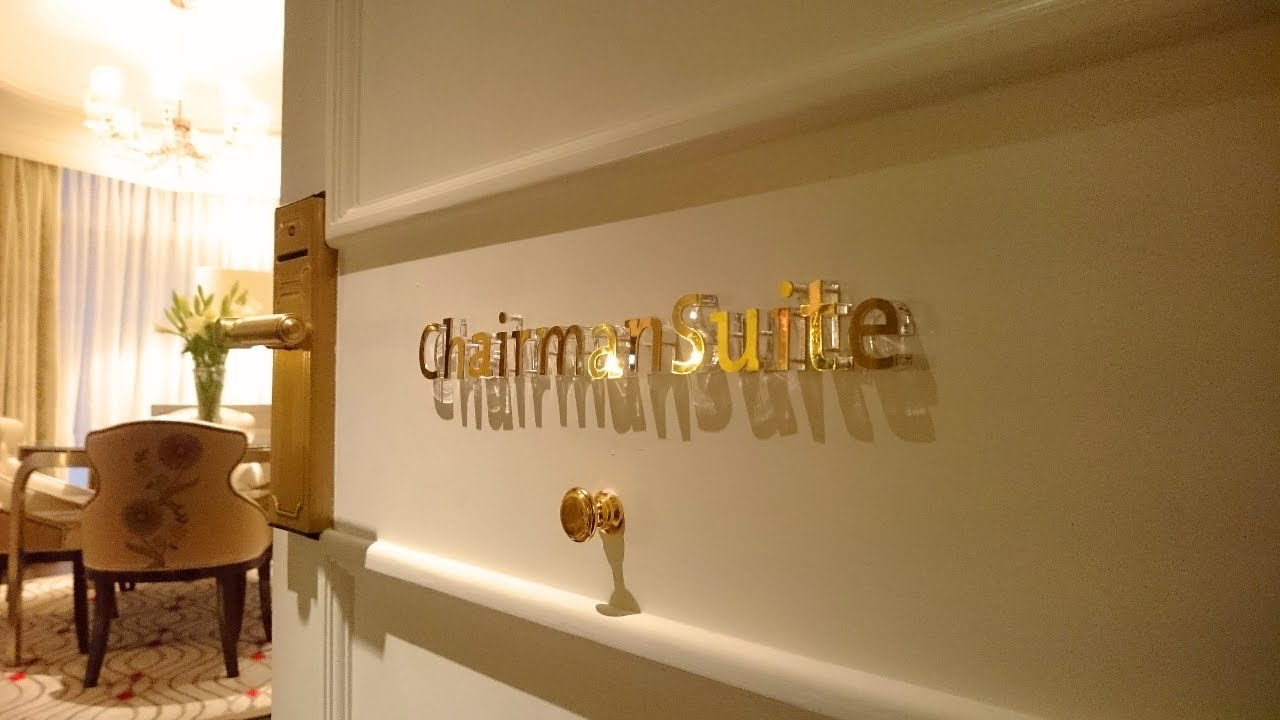 Hong Kong luxury hotel tour - Check out the Chairman Suite at The Langham