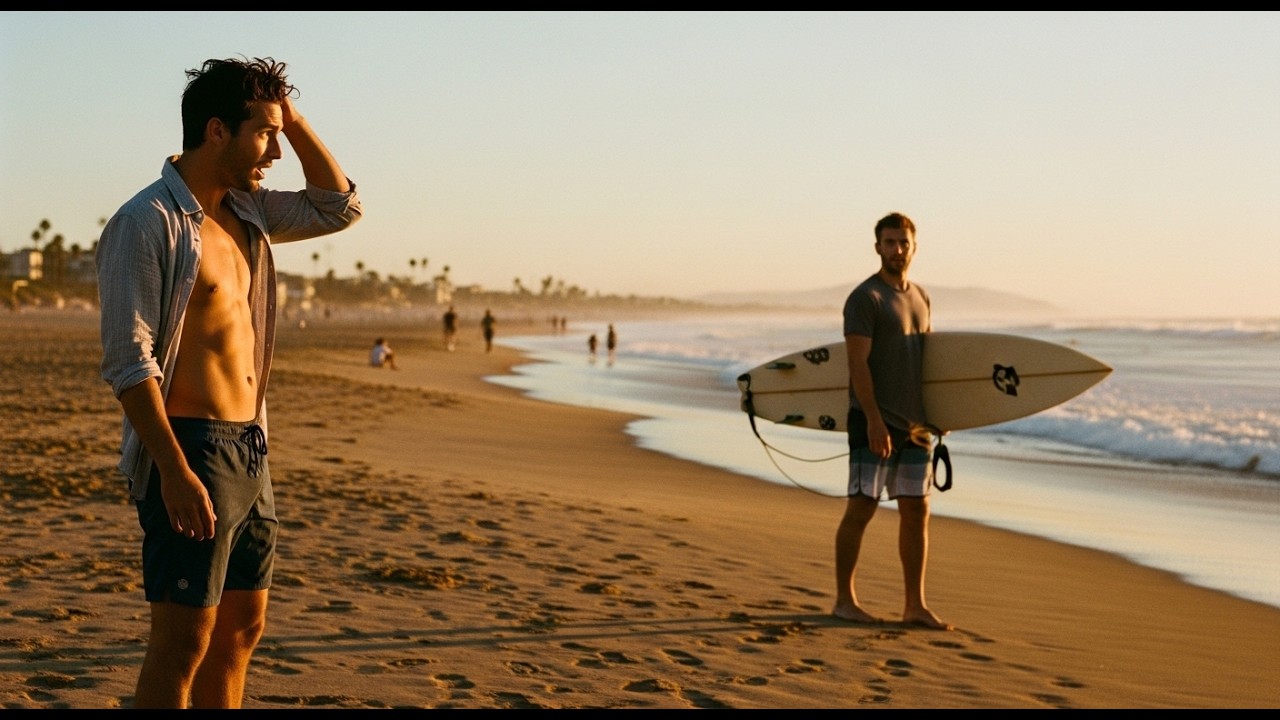 My Coworker Called In Sick the Same Day I Did — We Ran Into Each Other at the Beach | Gay Romance