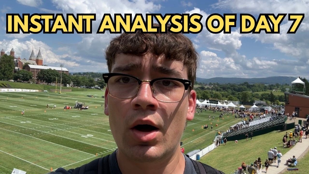 Instant Analysis of Day 7 of Steelers Training Camp: Max Iheanachor Injury Jaquan Brisker Cant Catch