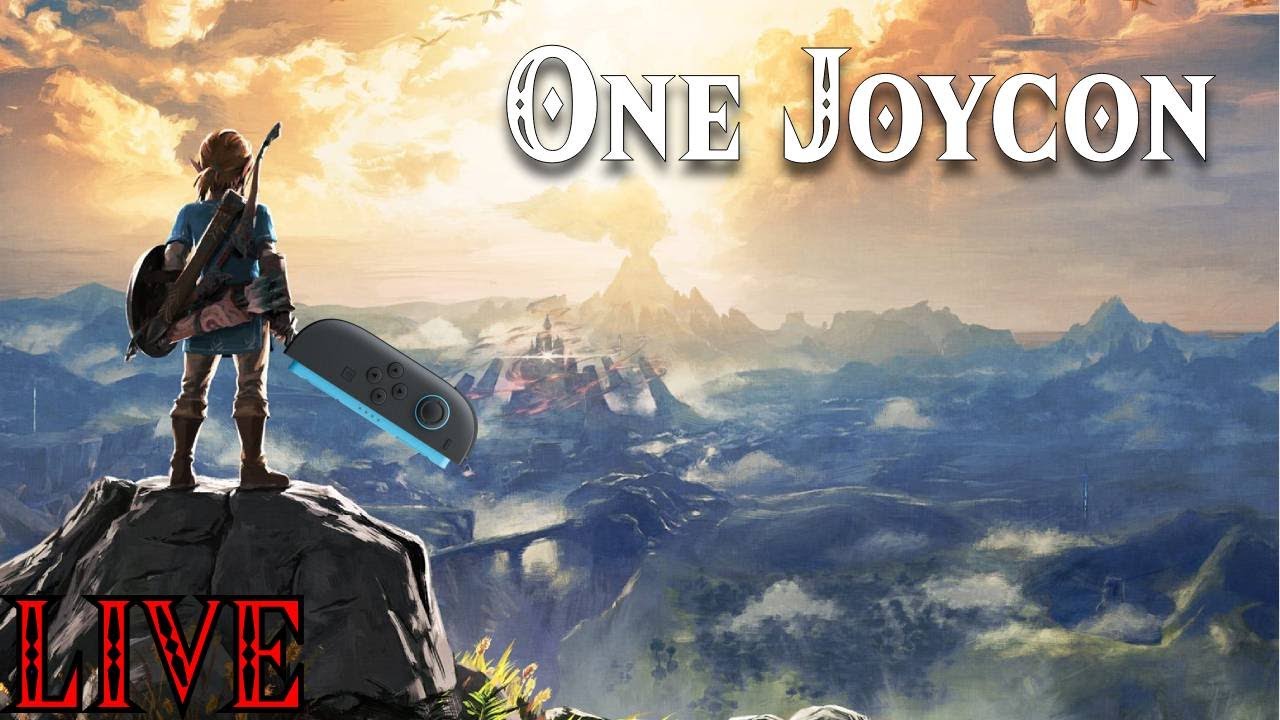 LIVE: Part 2: Can i beat botw with 1 Joycon? (Vah Naboris + others)