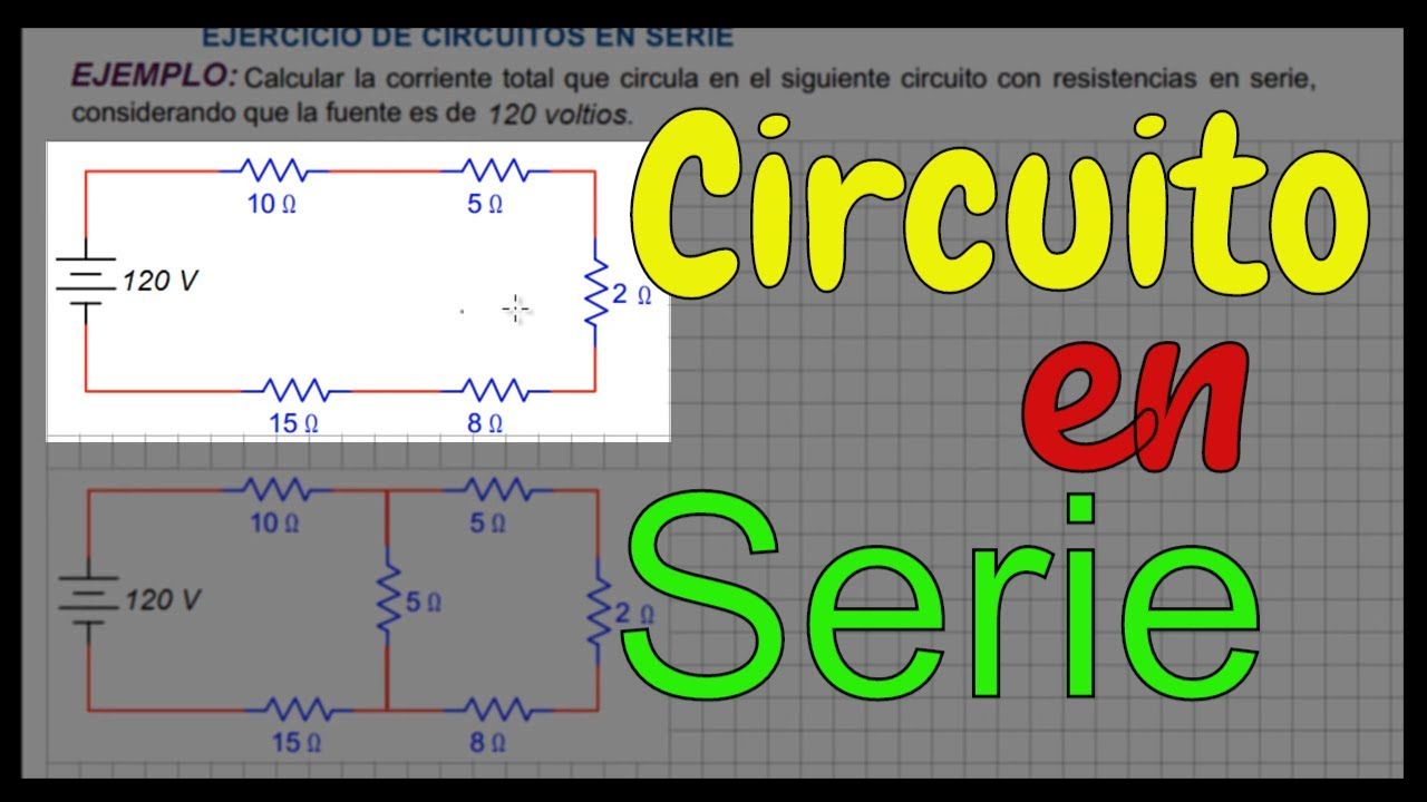 EJERCICIO DE CIRCUITOS EN SERIE - Resistencias en Serie