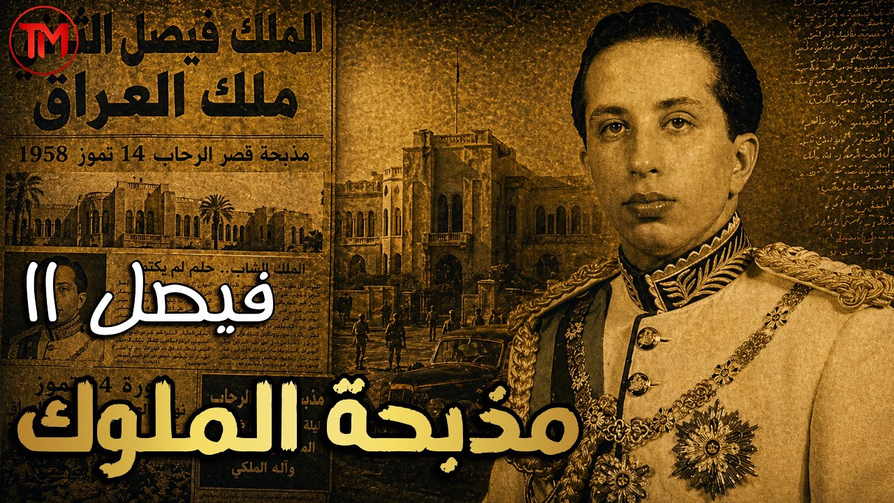 الملك فيصل الثاني | عندما قتل العراقيين ملوكهم | مذبحة قصر الرحاب وثائقي نادر