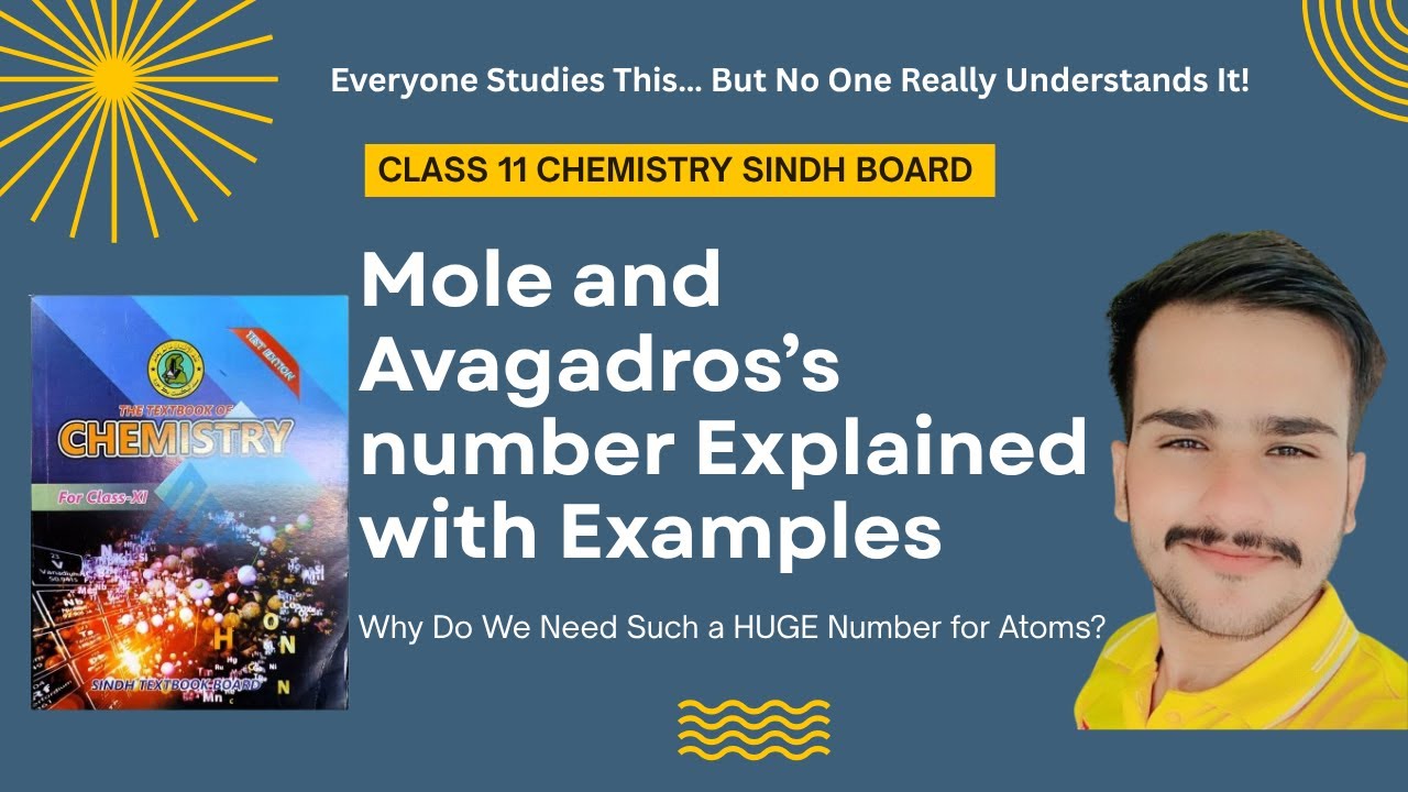 Mole & Avogadro's Number | Class 11 Chemistry Sindh Board | 90% students mistakes covered