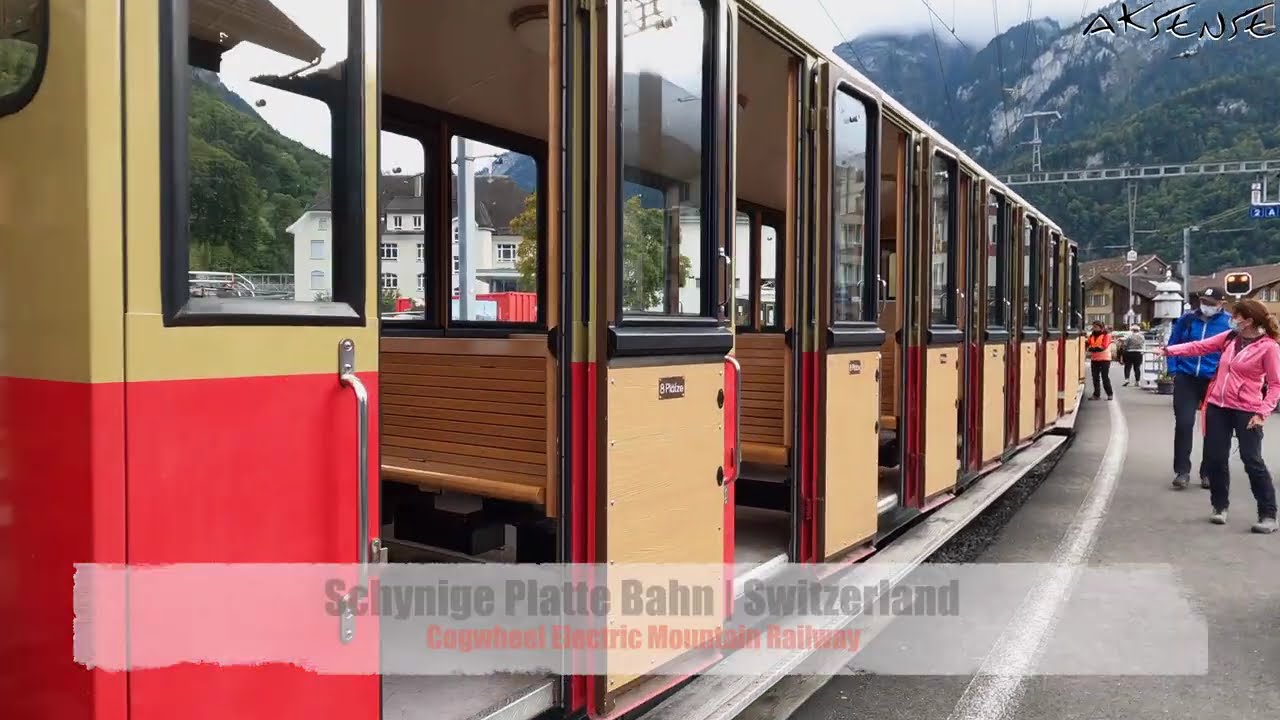 Cab ride Schynige Platte Bahn Switzerland | Train Driver view from Wilderswil | 4k 60fps
