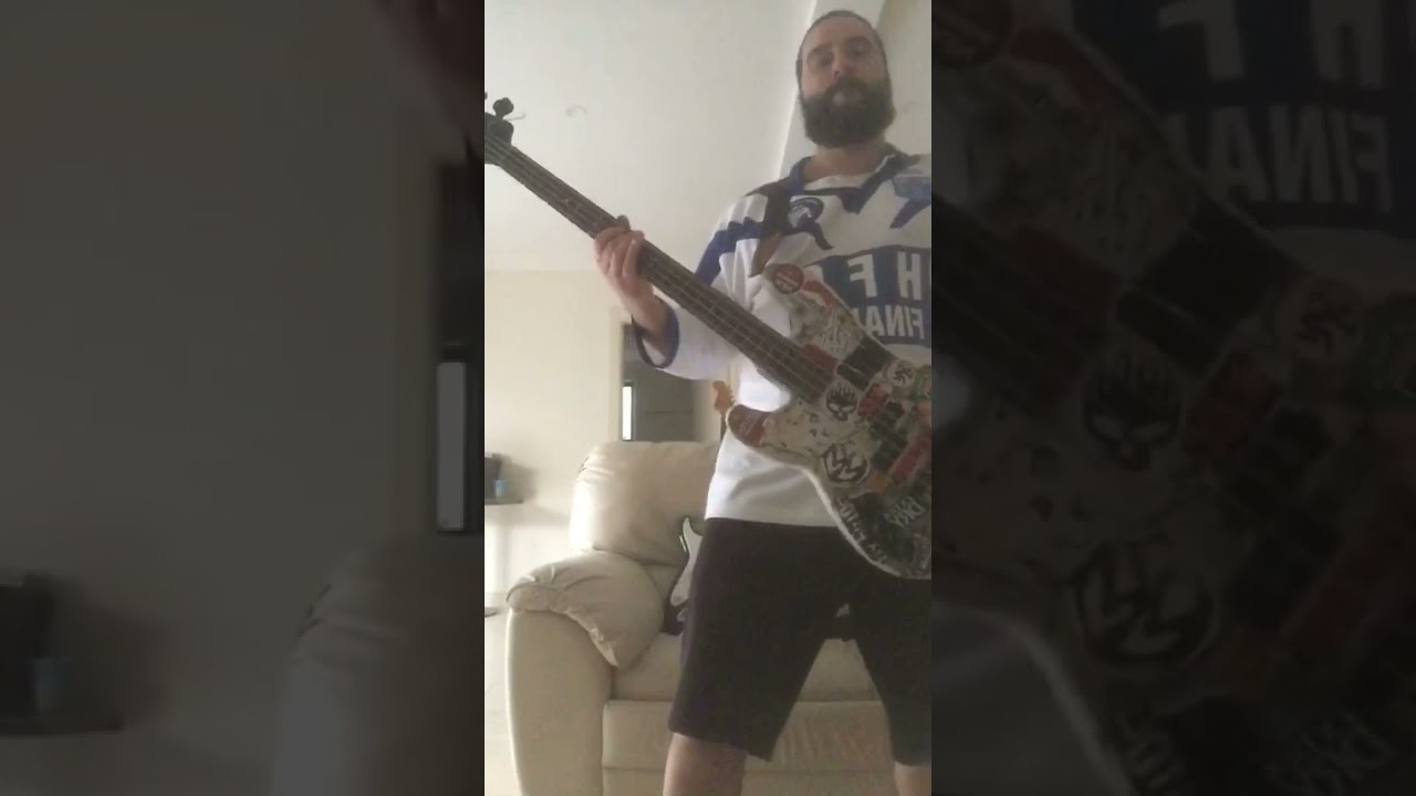 Black flag - six pack bass cover