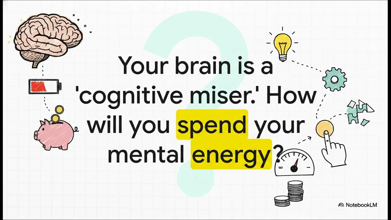 The Cognitive Miser: The Efficiency of the Bounded Mind