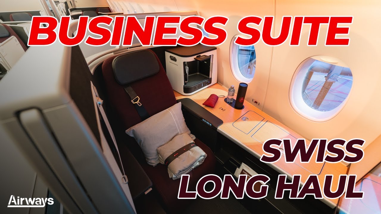 Flying SWISS 's New Business+ Cabin From Boston To Zurich | #Traveler
