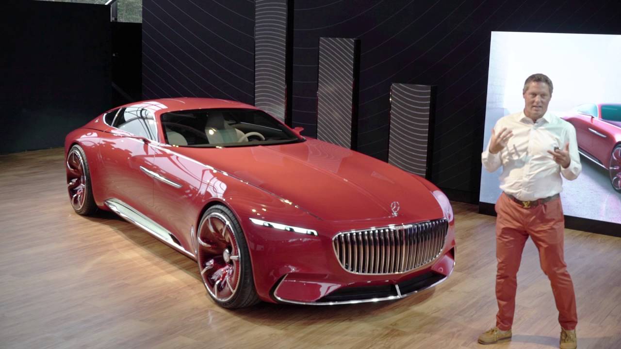 The Vision Mercedes-Maybach Unveiled at the 2016 Pebble Beach Concours d'Elegance