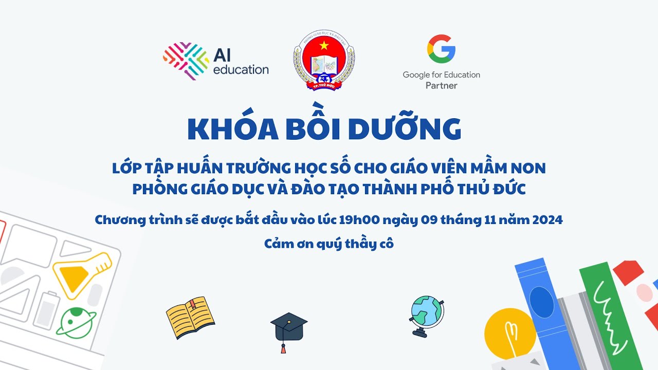 [PGD Thủ Đức] - Đào tạo Google L0 - Khối Mầm non - Ôn tập và hỏi đáp