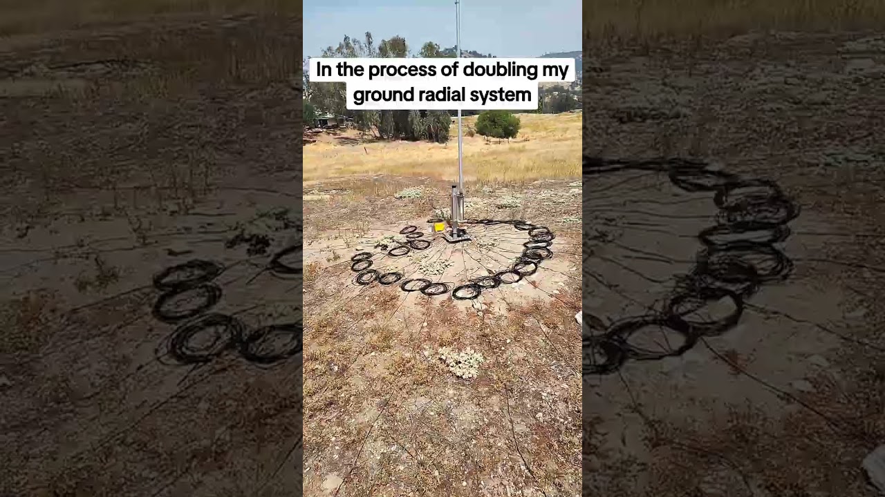 Vertical Antenna ground radials 
