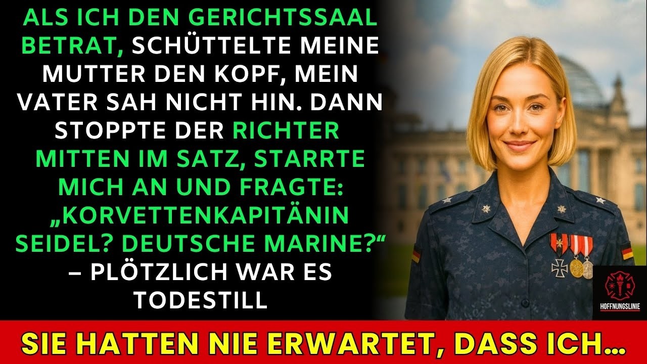 Als ich den Gerichtssaal betrat, erstarrte der Richter – Mutter zitterte, Vater verstummte…