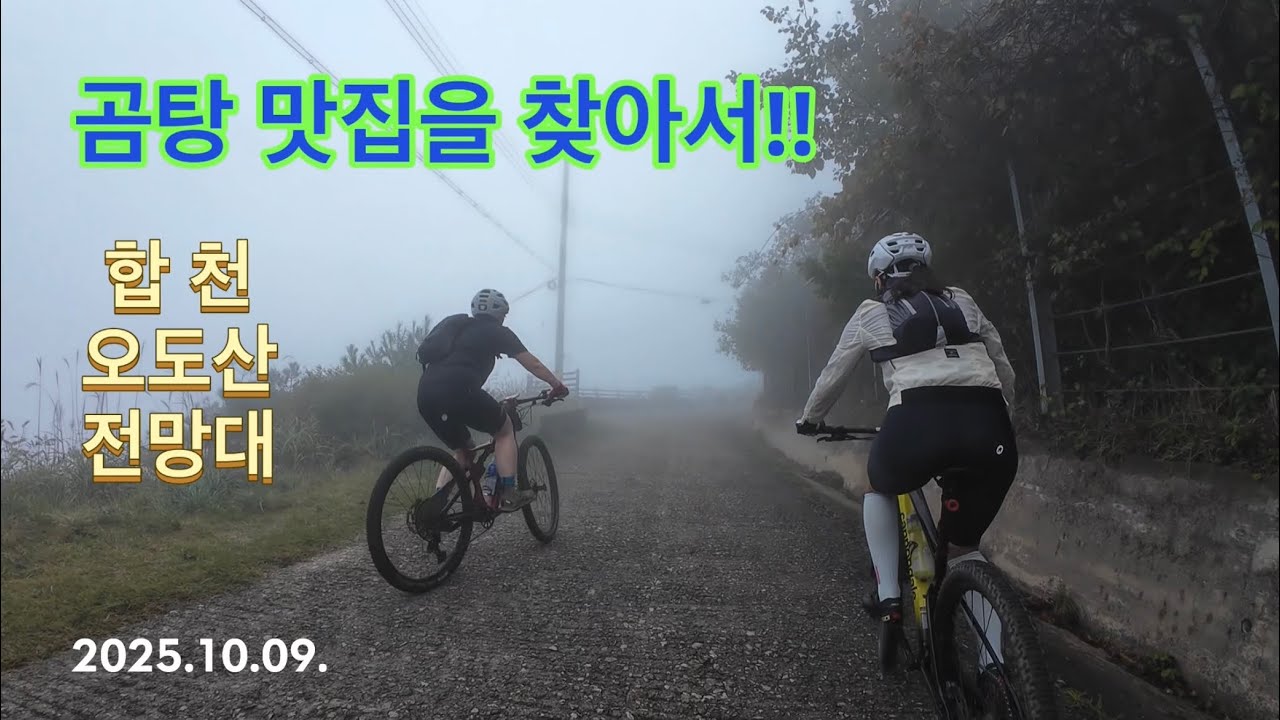 [2025.10.09] 합천 오도산 전망대, 곰탕 맛집
