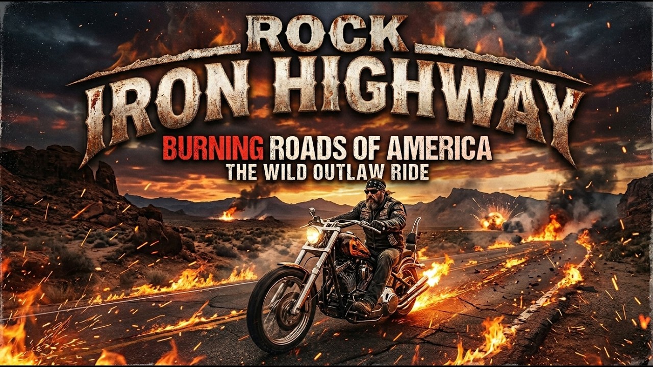 Burning Roads of America – The Wild Outlaw Ride on Iron Highway #highwayrock