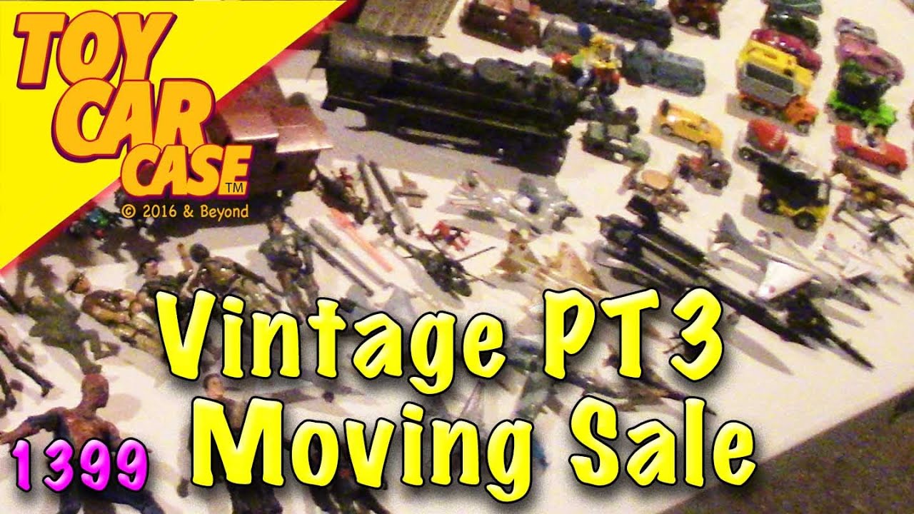 1399 Moving Sale All the rest Part 3 Toy Car Case