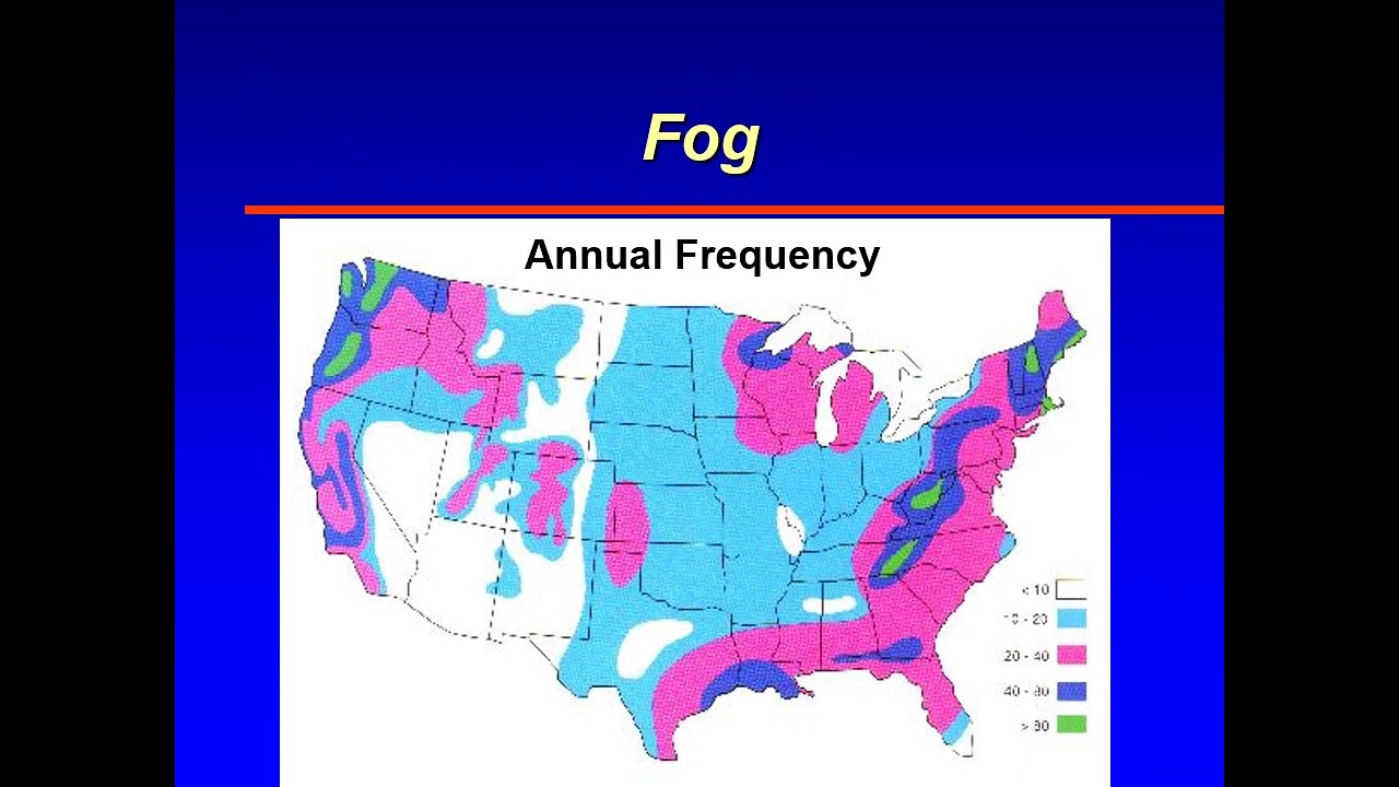 ATSC 231 IFR Conditions  - Climatology