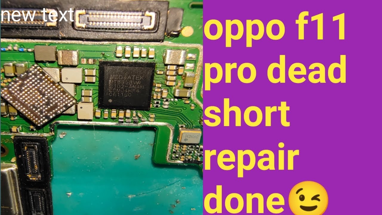 oppo f11 pro dead short repair done 100% tested