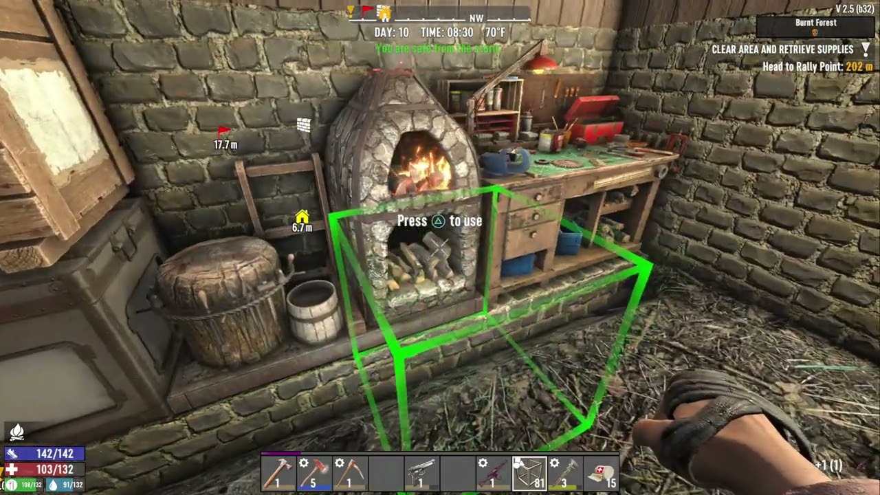 7 Days to Die PC (Ver. 2.5) Brawler Episode 14: First Steel Tool