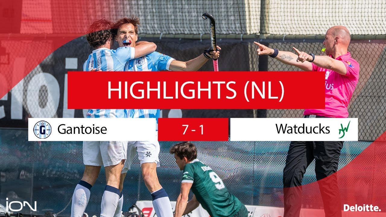 Highlights Men (NL) : Gantoise 7-1 Watducks