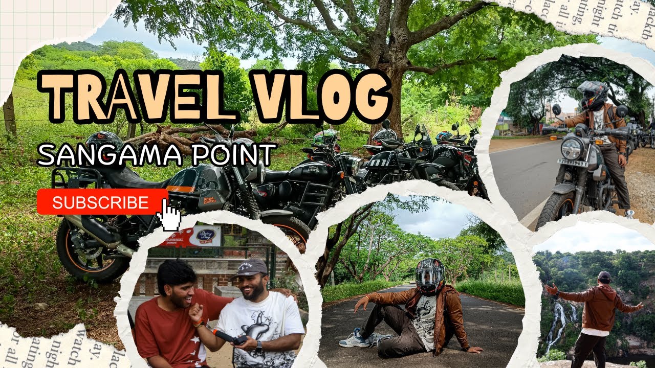 Secret Spot Near Bangalore! 🌄 Mekedatu Bike Trip via Sangama | Full Travel Guide