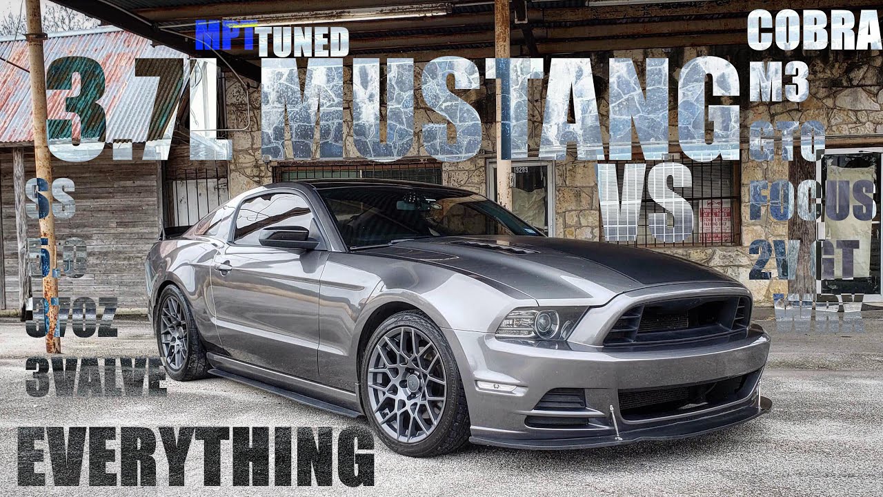 MPT Tuned 3.7L Mustang VS EVERYTHING - 370Z/SS/FOCUS/5.0/3V + MORE!!