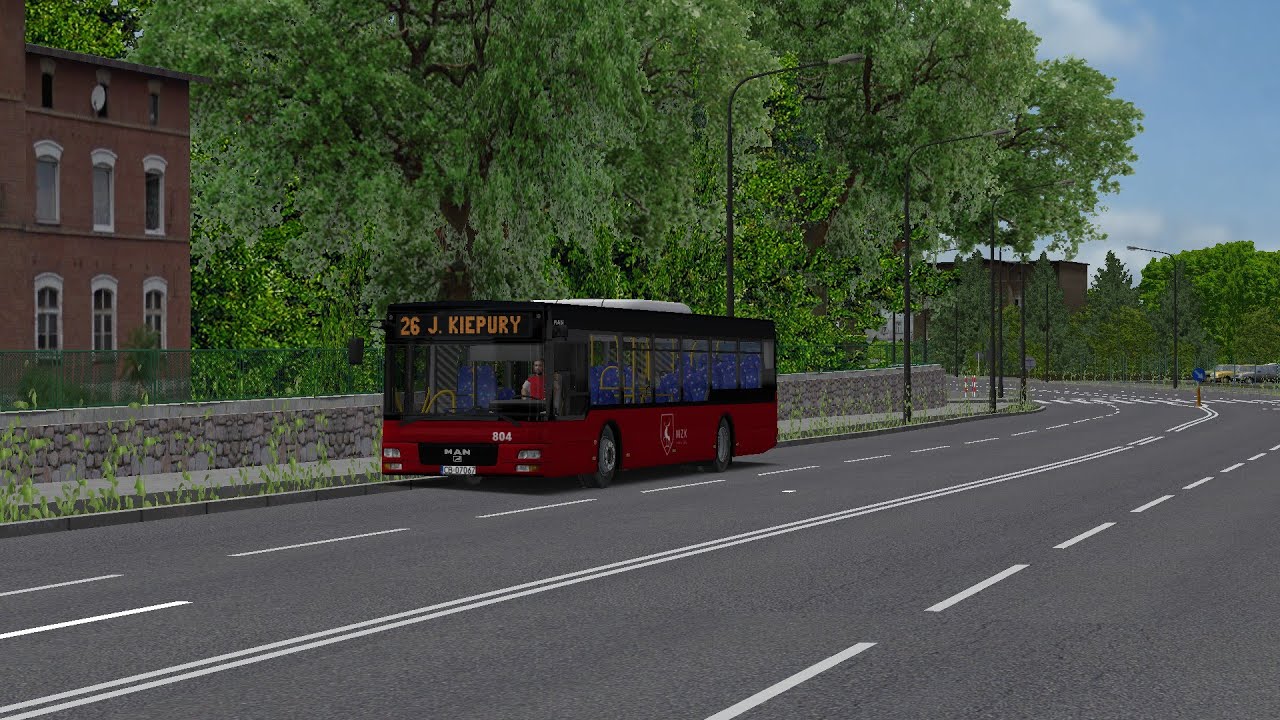 Omsi 2 Projekt JG Linia 6 (J. Kiepury- Podgórzyńska) MAN NL263 #804