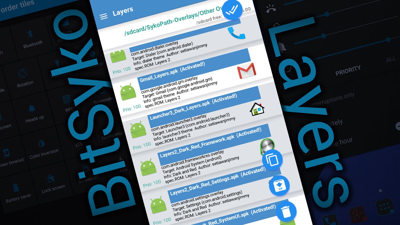 BitSyko Layers Manager Beta (Android)