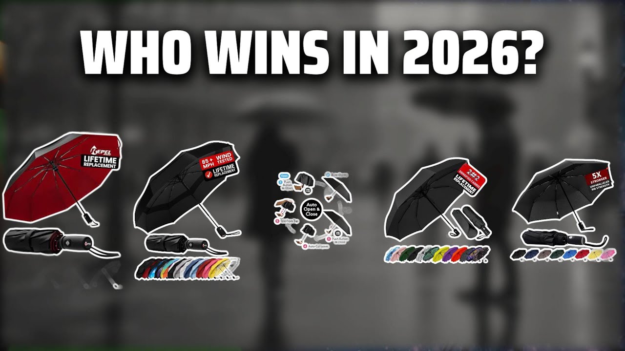 The Top 5 Best Pocket Umbrella in 2026 - Must Watch Before Buying!