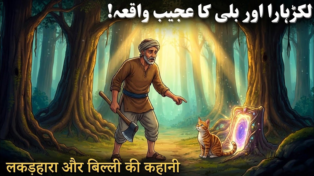 “Lakadhara aur Billi Ki Shiksha Amoz Kahani – Islamic Moral Story | शिक्षाप्रद और रोचक कहानी”